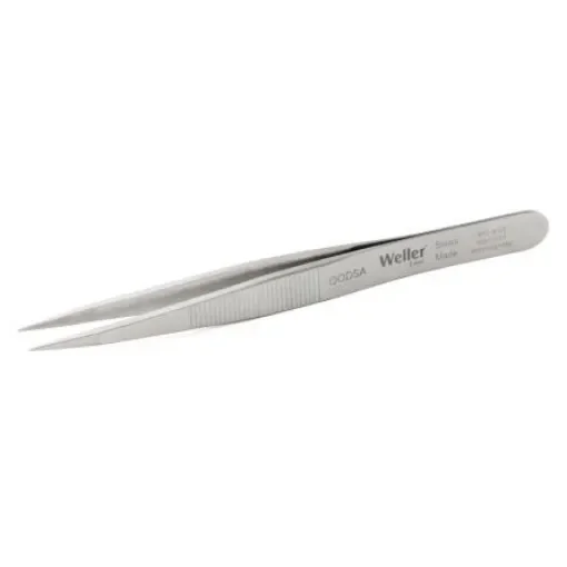 Weller Erem 120 mm, Stainless Steel, Pointed; Inside Serrated, Tweezers - OODSA product image