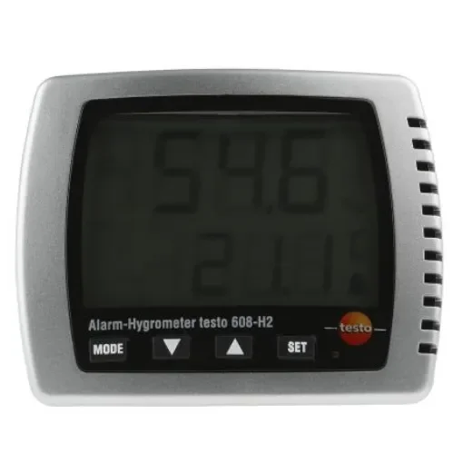 Testo 608-H2 Digital Hygrometer, ±2 %RH Accuracy, +70°C Max, 98%RH Max - 0560 6082 product image