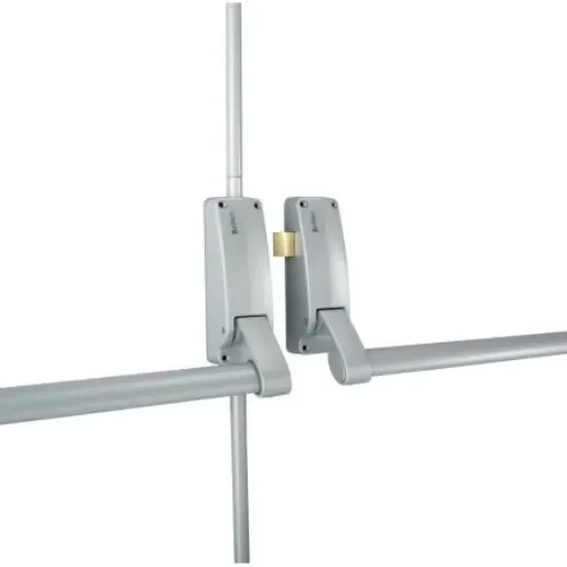 Briton Fire Door Push Bar, 2-Point, , Works with Double Doors - 377.R.SE product image