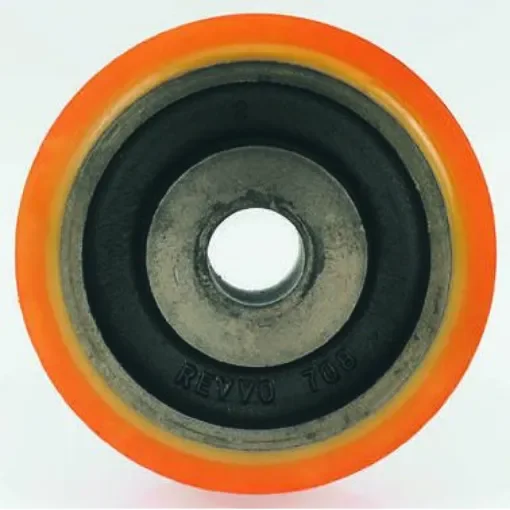 Revvo Polyurethane Abrasion Resistant, Corrosion Resistant Trolley Wheel, 600kg - 4208905 product image
