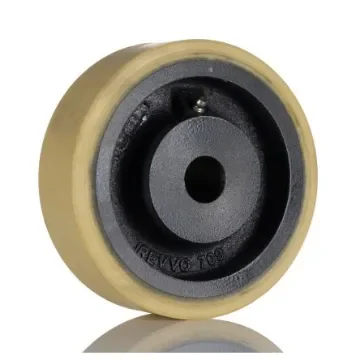 Revvo Polyurethane Abrasion Resistant, Corrosion Resistant Trolley Wheel, 900kg - 4208911 product image