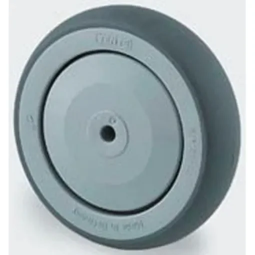 Tente Grey Rubber Non-Marking Trolley Wheel, 100kg - 006412 product image