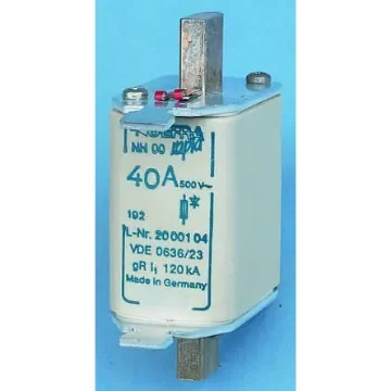 SIBA 63A NH Fuse, NH000, 500V ac - 20-000-04/63A product image