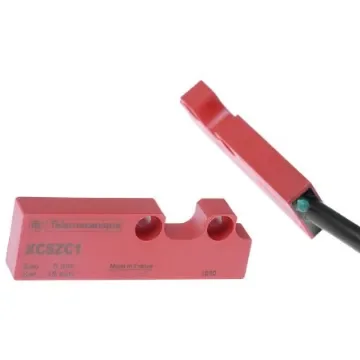 Telemecanique Sensors XCS-DMC Series Magnetic Non-Contact Safety Switch, 24V dc, Plastic Housing, 2NC, Cable - XCSDMC7912 product image
