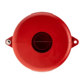 Brady Red 1-Lock Polypropylene Gate Valve Lockout, 9.53mm Shackle, 165mm Attachment - 065562 product image