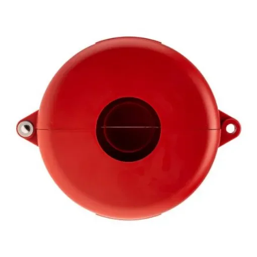 Brady Red 1-Lock Polypropylene Gate Valve Lockout, 9.53mm Shackle, 165mm Attachment - 065562 product image