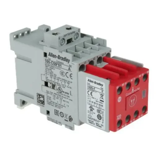 Allen Bradley 100S-C Contactor, 24 V ac Coil, 3-Pole, 9 A, 5NO + 3NC, 525 V ac - 100S-C09KJ23C product image