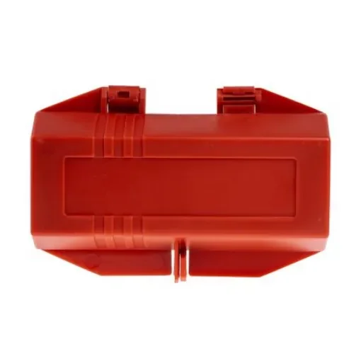 Brady Red 4-Lock Polypropylene Electrical Plug Lockouts, 9.14mm Shackle - PLUG LOCKOUT 220/550V W/ DANGER LABELS product image
