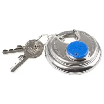 ABUS Key Weatherproof Stainless Steel Weatherproof Padlock, 8mm Shackle, 60mm Body - XR0026IB 60 product image