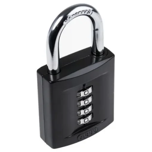ABUS Combination Weatherproof Steel Combination Padlock, 8mm Shackle, 52mm Body - XR0158 50 product image