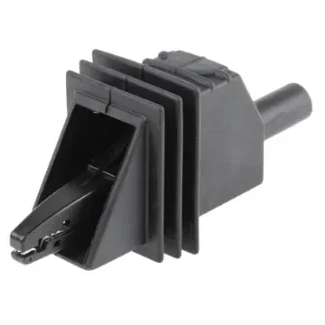 RS PRO Crocodile Clip 4 mm Connection, 10A, Black - 4233153 product image