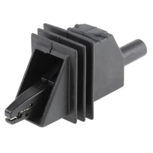 RS PRO Crocodile Clip 4 mm Connection, 10A, Black - 4233153 product image