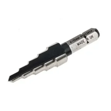 RS PRO HSS Step Drill Bit 4mm x 12mm - 423854 product image
