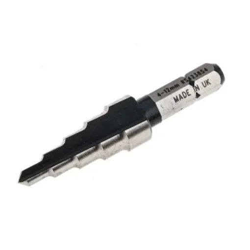 RS PRO HSS Step Drill Bit 4mm x 12mm - 423854 product image