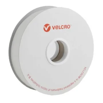 Velcro White Hook & Loop Tape, 22mm x 5m - EB01022010114527 product image
