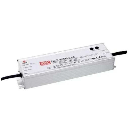 MEAN WELL LED Driver, 48V Output, 185W Output, 3.9A Output, Constant Current / Constant Voltage - HLG-185H-48 product image