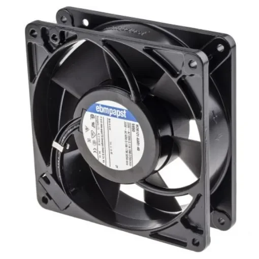 ebm-papst 5900 Series Axial Fan, 230 V ac, AC Operation, 180m³/h, 18W, 78mA Max, 127 x 127 x 38mm - 5950 product image