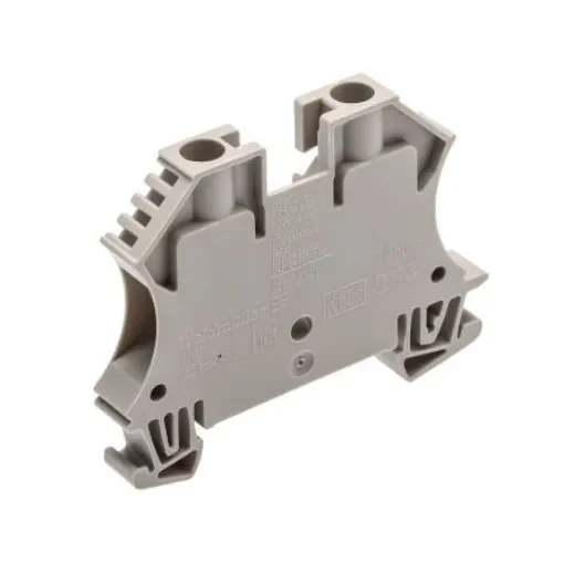 Weidmuller 1781740000 WDU Series Dark Beige, 6mm², Single-Level, Screw Termination, ATEX, IECEx product image