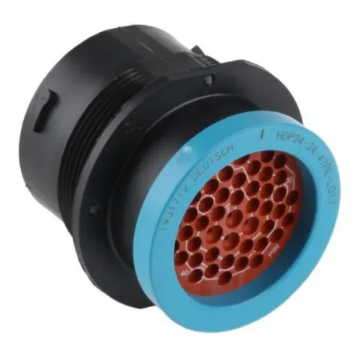 Deutsch Circular Connector, 47 Contacts, Panel Mount, Socket, Male, IP67, HD20 Series - HDP24-24-47PE-L017 product image