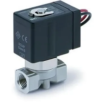 SMC Solenoid Valve VXE2220-02F-5DO1, 2 port(s) , NC, 24 V, 1/4in product image