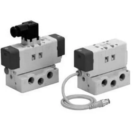 SMC Solenoid Valve 3-Position Solenoid Valve - Solenoid VQ7 Series 24V dc - VQ7-6-FPG-D-3Z-Q product image