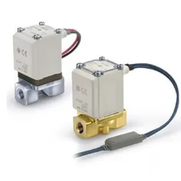 SMC Solenoid Valve VX225HGAXB, 2 port(s) , Normally Closed, 24 V dc, 1/4in product image