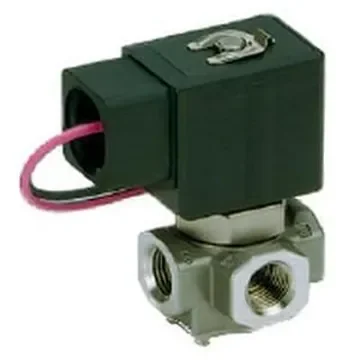 SMC Solenoid Valve VX3324-02F-5DZ1, 3 port(s) , 24 V dc, 1/4in product image