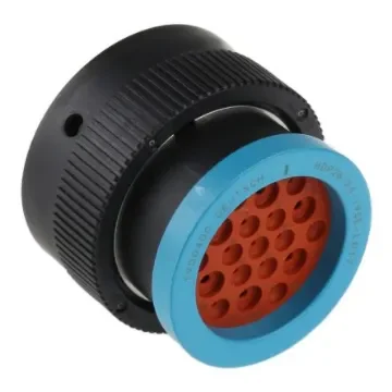 Deutsch Circular Connector, 19 Contacts, Cable Mount, Plug, Female, IP67, HD20 Series - HDP26-24-19SE-L017 product image