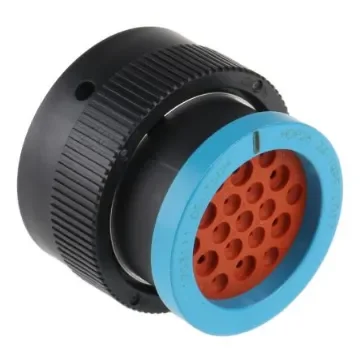 Deutsch Circular Connector, 19 Contacts, Cable Mount, Plug, Male, IP67, HD20 Series - HDP26-24-19PE-L017 product image