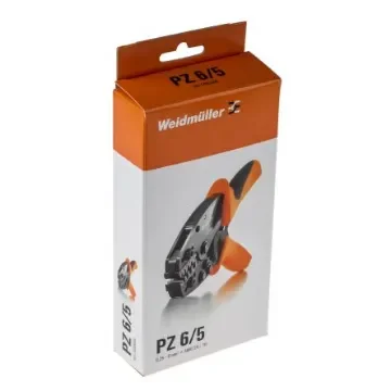 Weidmuller PZ6/5 PZ 6/5 Hand Ratcheting Crimp Tool for Wire Ferrules - 9011460000 product image