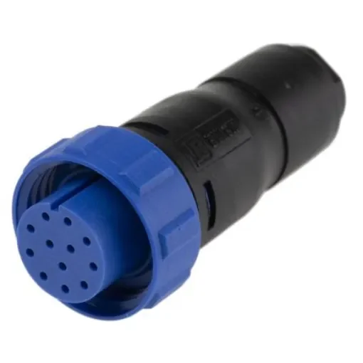 Bulgin Circular Connector, 12 Contacts, Cable Mount, Miniature Connector, Socket, Female, IP68, Buccaneer 400 Series - PX0410/12S/6065 product image