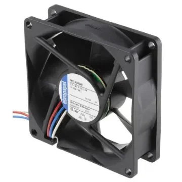 ebm-papst 8400 N Series Axial Fan, 12 V dc, DC Operation, 58m³/h, 1.4W, 80 x 80 x 25mm - 8412 N/2GME-258 product image