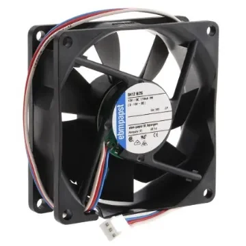 ebm-papst 8400 N Series Axial Fan, 12 V dc, DC Operation, 69m³/h, 2W, 80 x 80 x 25mm - 8412 N/2G-185 product image