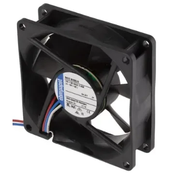 ebm-papst 8400 N Series Axial Fan, 12 V dc, DC Operation, 20m³/h, 350mW, 80 x 80 x 25mm - 8412N/2GLLE-451 product image