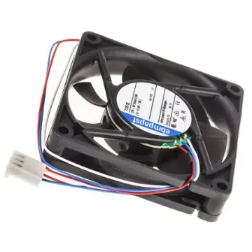 ebm-papst 700 F Series Axial Fan, 12 V dc, DC Operation, 28m³/h, 600mW, 70 x 70 x 15mm - 712 F/2L-005 product image
