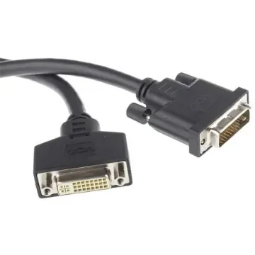 Van Damme, Male DVI-D Dual Link to Female DVI-D Dual Link Cable, 5m - 104-910-005 product image