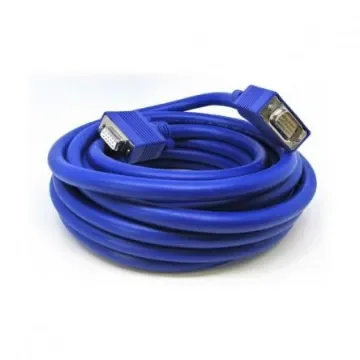 Van Damme Male VGA to Female VGA Cable, 10m Blue - 104-226-110 product image