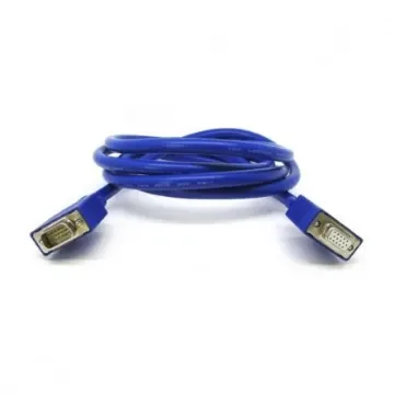 Van Damme Male VGA to Female VGA Cable, 2m Blue - 104-048-102 product image