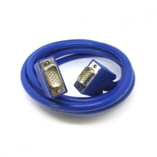 Van Damme Male VGA to Male VGA Cable, 2m Blue - 104-234-202 product image