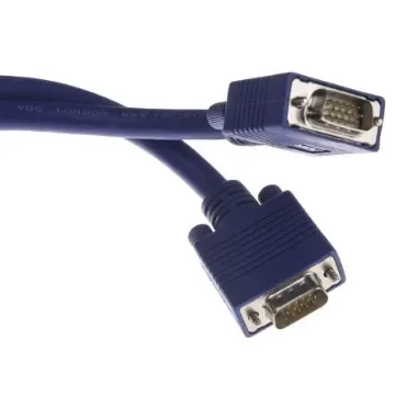 Van Damme Male VGA to Male VGA Cable, 15m Blue - 104-241-215 product image