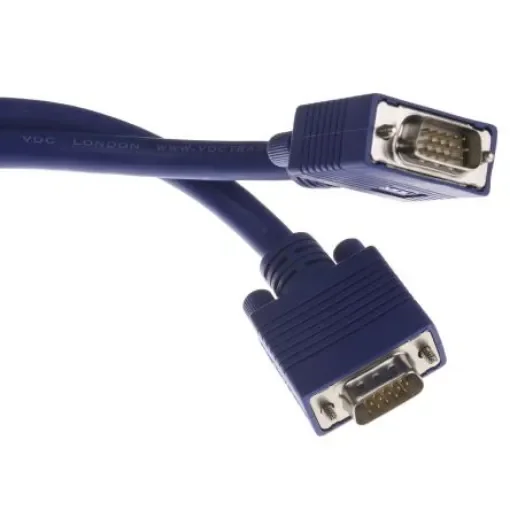 Van Damme Male VGA to Male VGA Cable, 15m Blue - 104-241-215 product image
