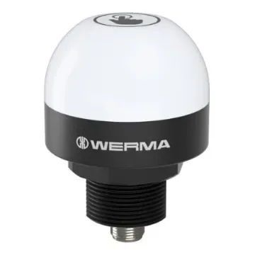 Werma MC55 Series Multicolour Flashing Beacon, 24 V, Built -In-Mount, LED Bulb, IP65, IP69K - 24028055 product image