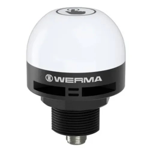 Werma MC55 Series Multicolour Flashing Beacon, 24 V, Built -In-Mount, LED Bulb, IP65, IP69K - 24017055 product image