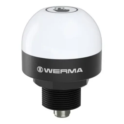 Werma MC55 Series Multicolour Flashing Beacon, 24 V, Built -In-Mount, LED Bulb, IP65, IP69K - 24016055 product image