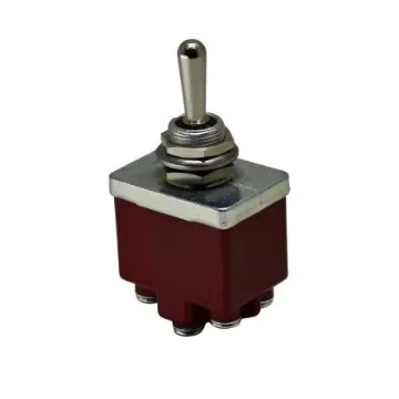 APEM Toggle Switch, Panel Mount, Momentary-Off-Momentary, DPST, Screw Terminal, 28V - CT47-001N022 product image