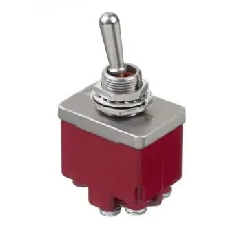 APEM Toggle Switch, Panel Mount, On-Off, DPST, Screw Terminal, 28V - CT41-001N022 product image
