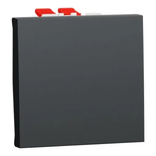 Schneider Electric Anthracite Rocker Light Switch, 1 Gang, New Unica - NU320554 product image