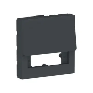Schneider Electric Anthracite 1 Gang Cover Plate - NU943854 product image