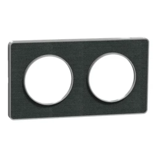 Schneider Electric Black 2 Gang Cover Plate - S530804KB product image