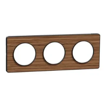 Schneider Electric Anthracite 3 Gang Cover Plate - S540806P4 product image